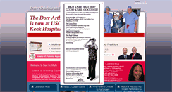 Desktop Screenshot of dorrarthritisinstitute.org